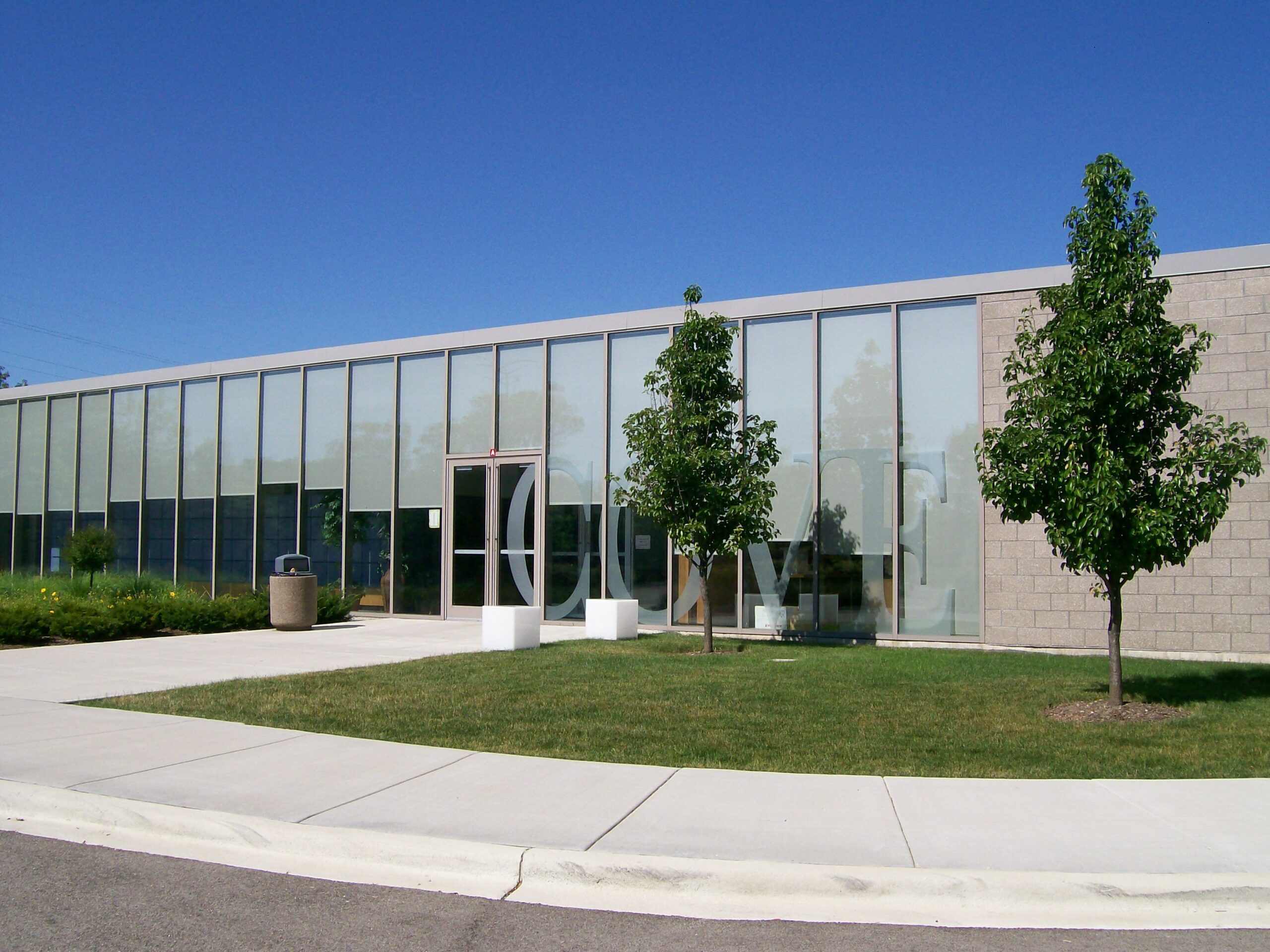 Exterior of The Cove School.