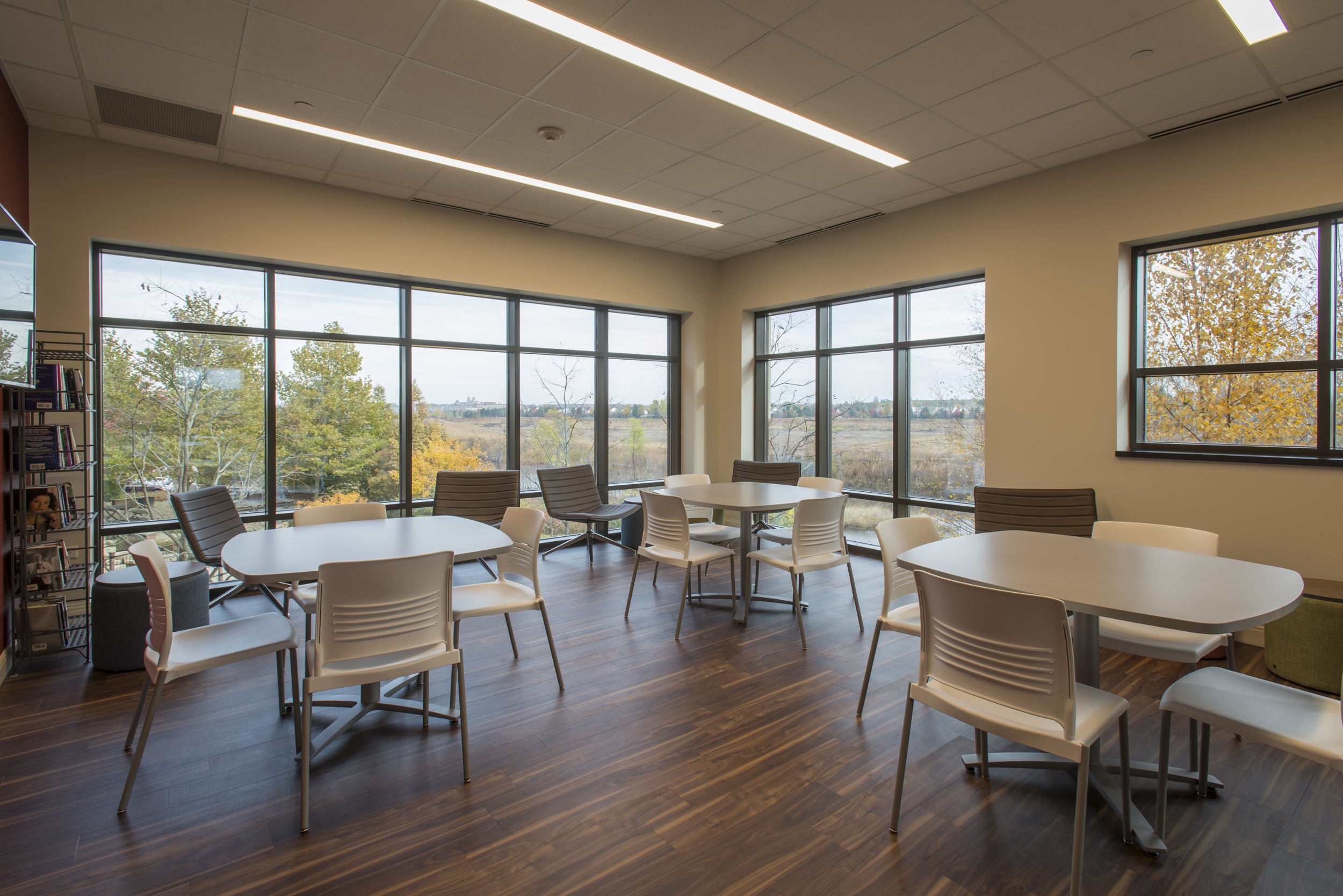 Interior view of dining area, JourneyCare.