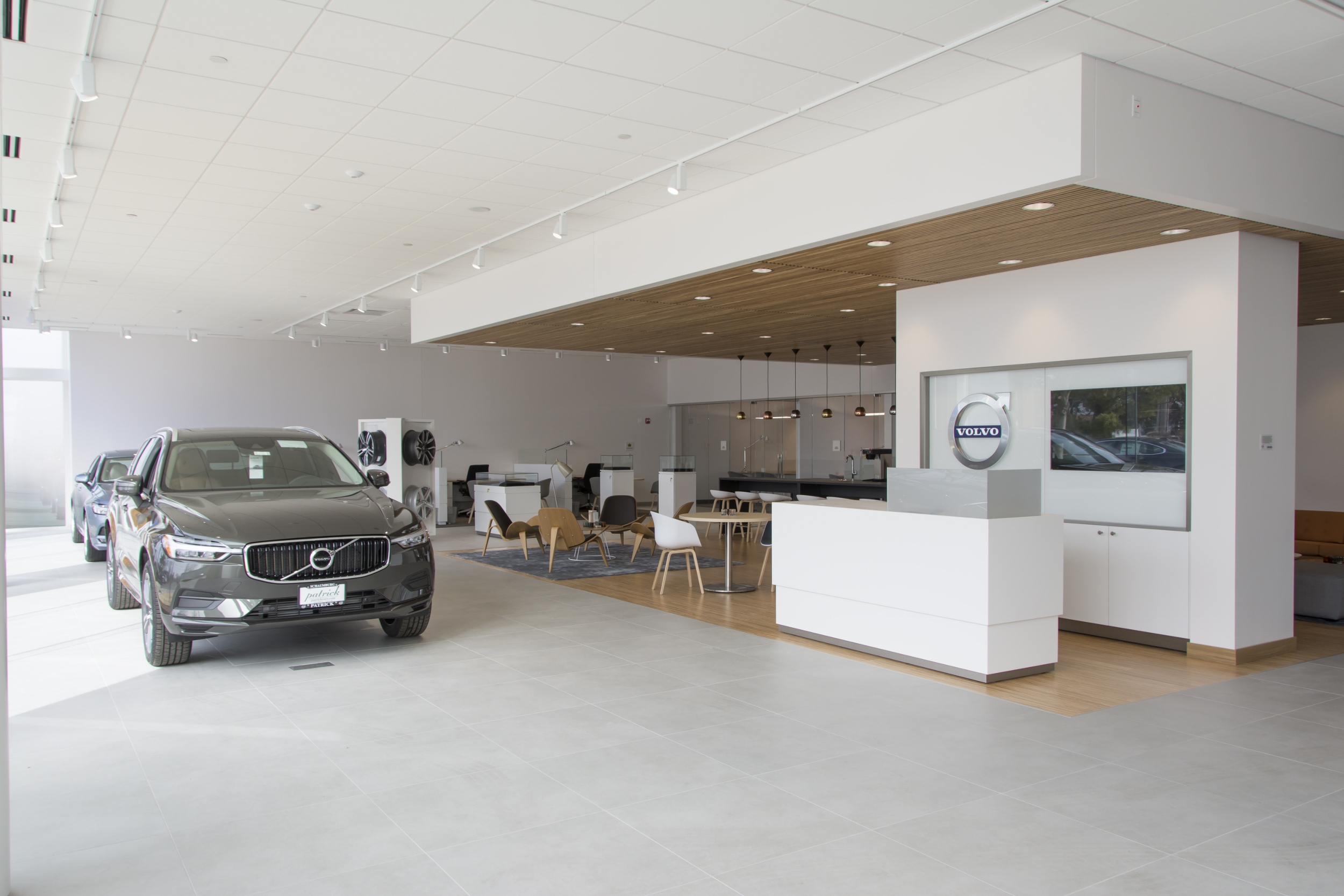 Interior of Patrick Volvo.