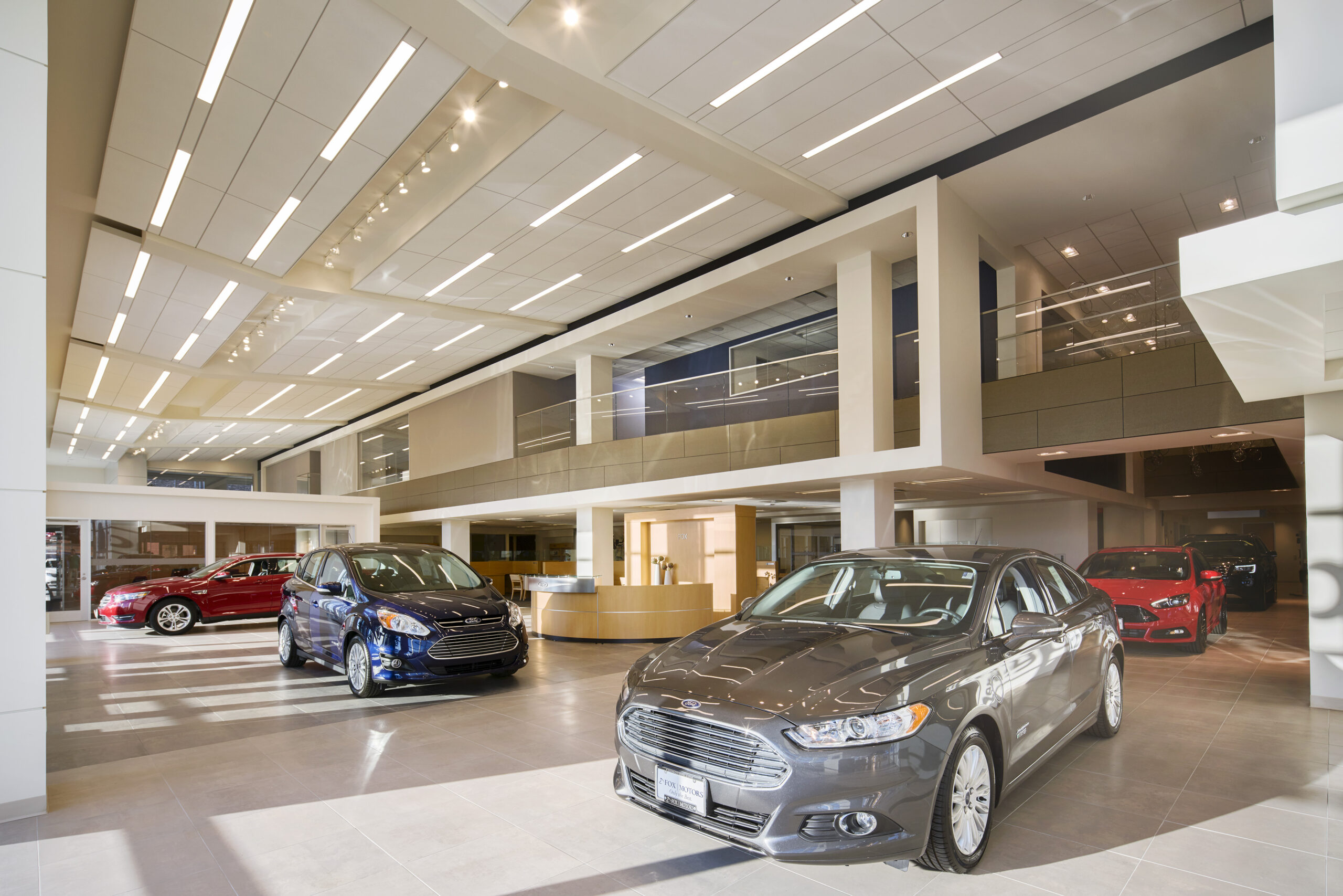 Interior view, Fox Ford.