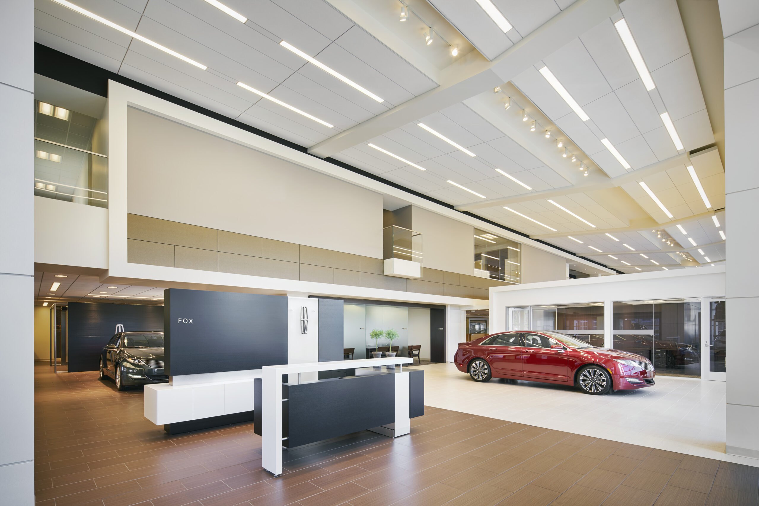 Interior view, Fox Ford.