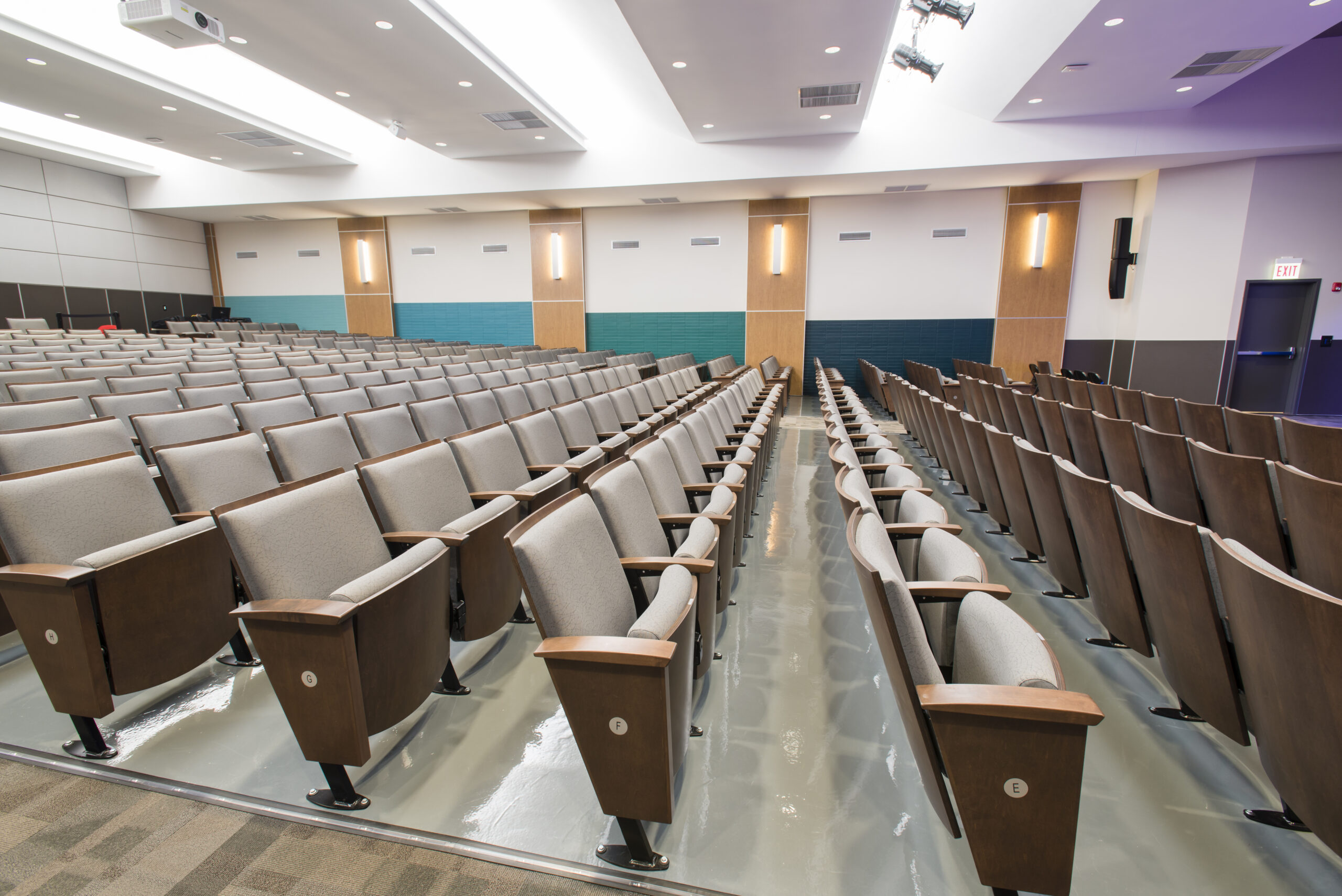 Auditorium view at FXW HNC.