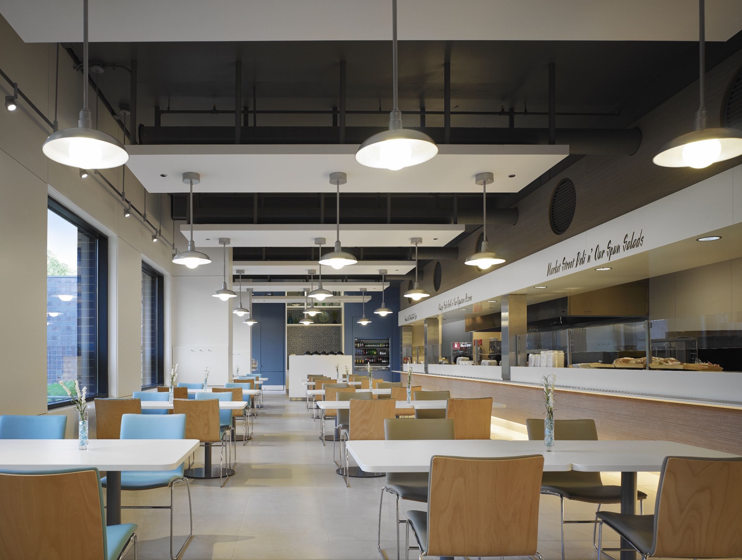 Cafe within Wintrust Corporate HQ.