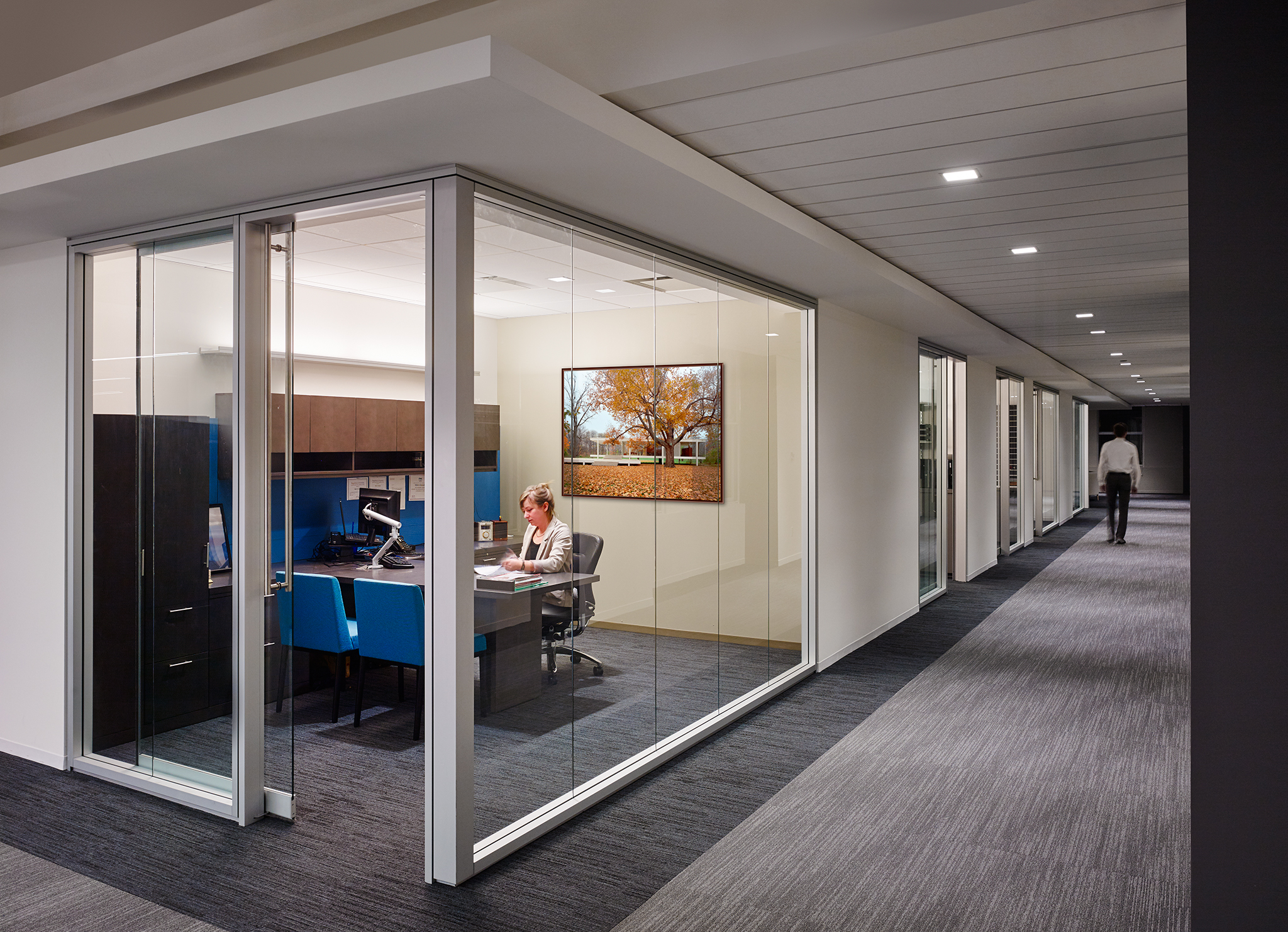 Private office at Wintrust Wealth Management.