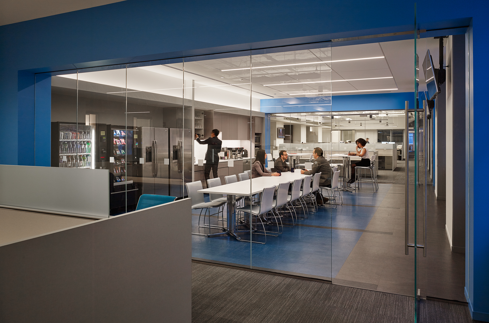 Office interior at Wintrust Wealth Management.