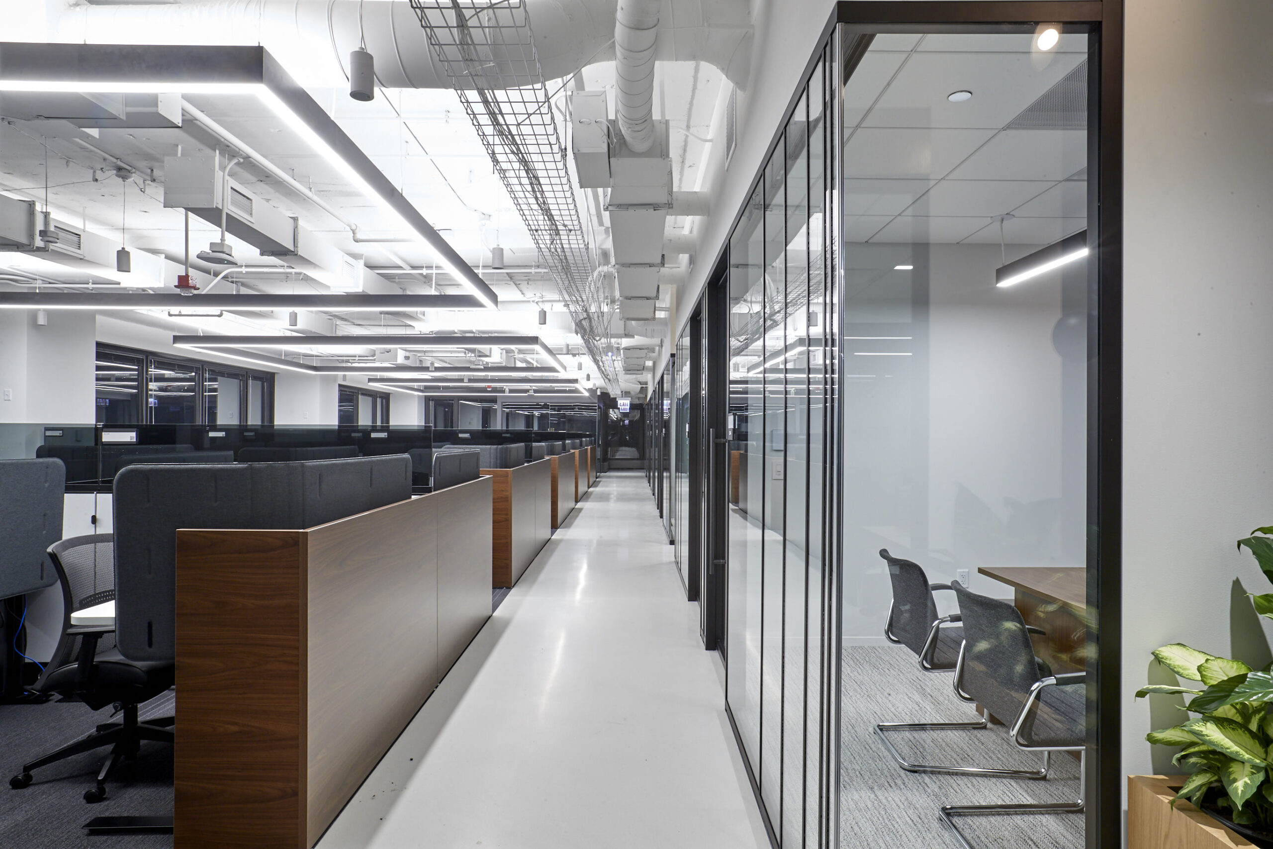 Interior office view, RSM.