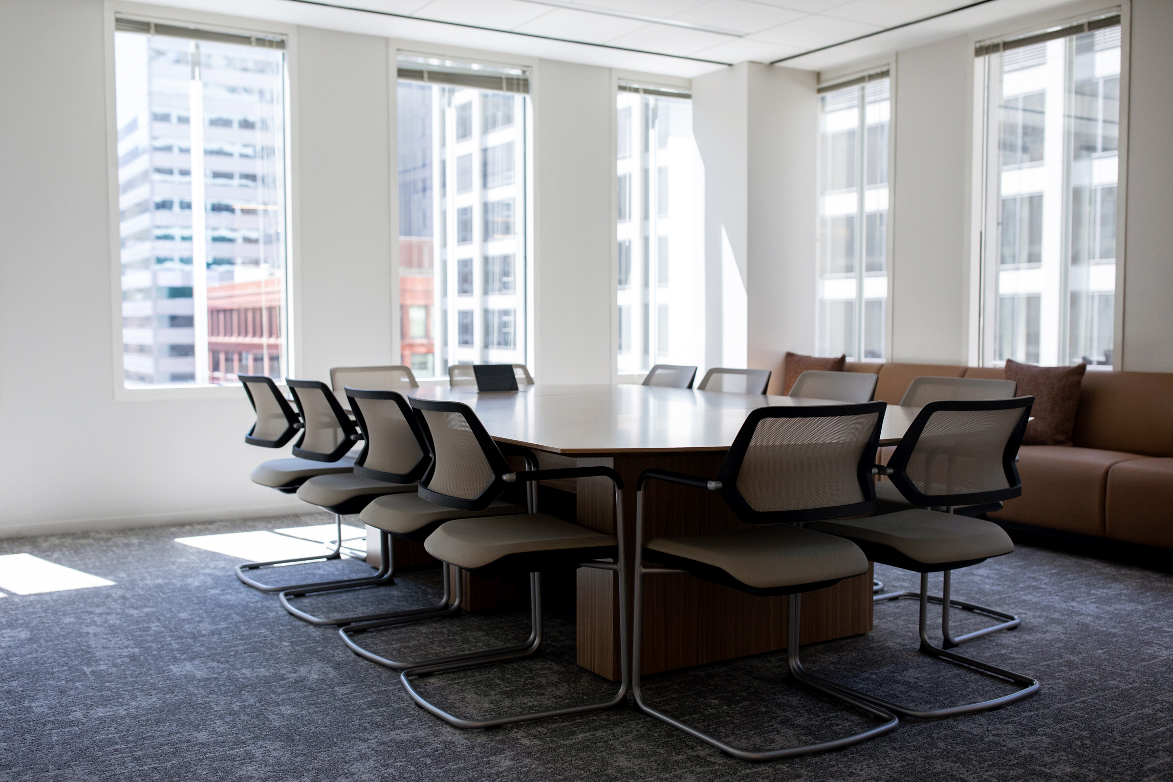 Conference room at 181 W Madison.