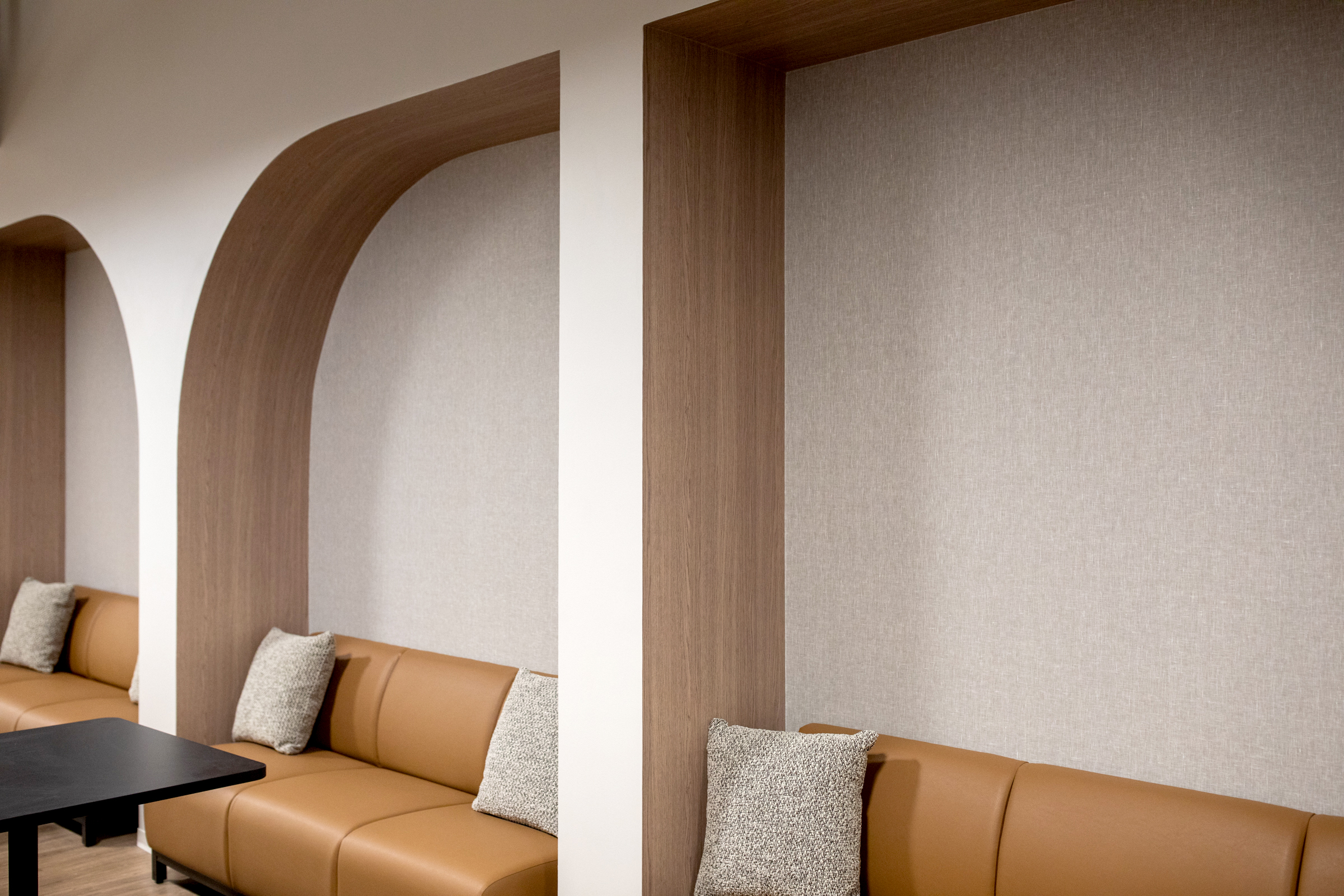 Carved out nooks at 181 W Madison.