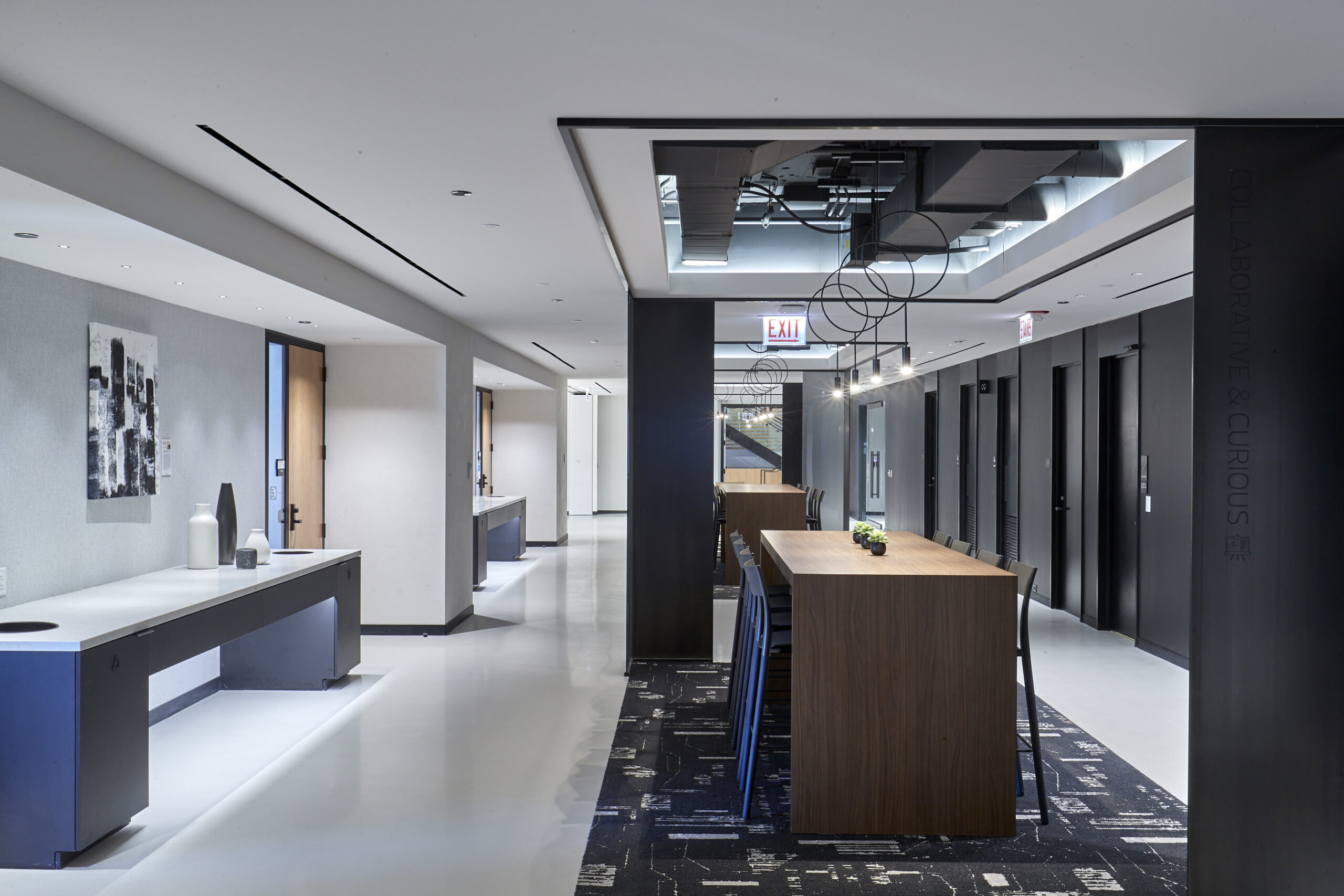 Interior office view, RSM.