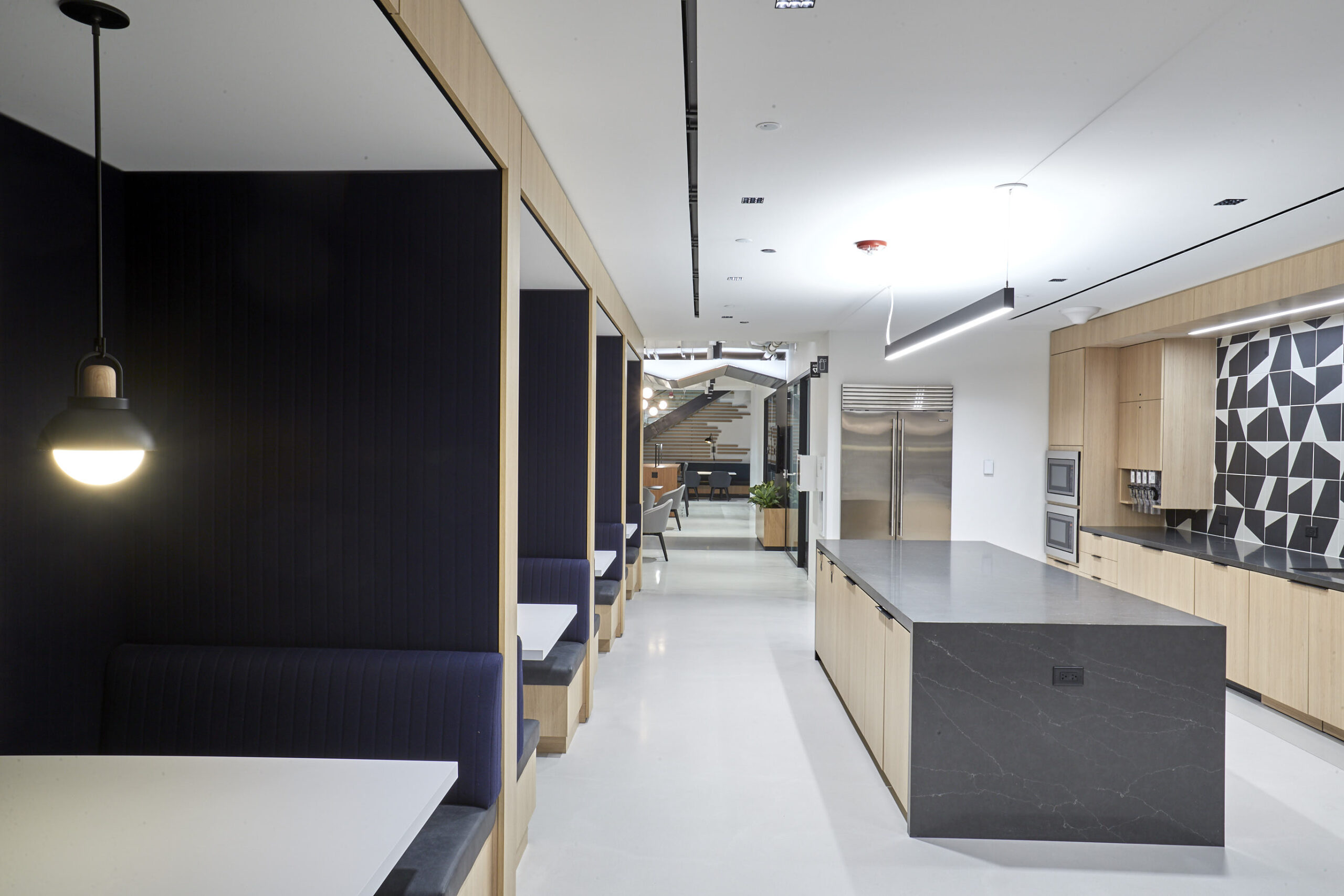 Pantry and sitting areas, RSM.