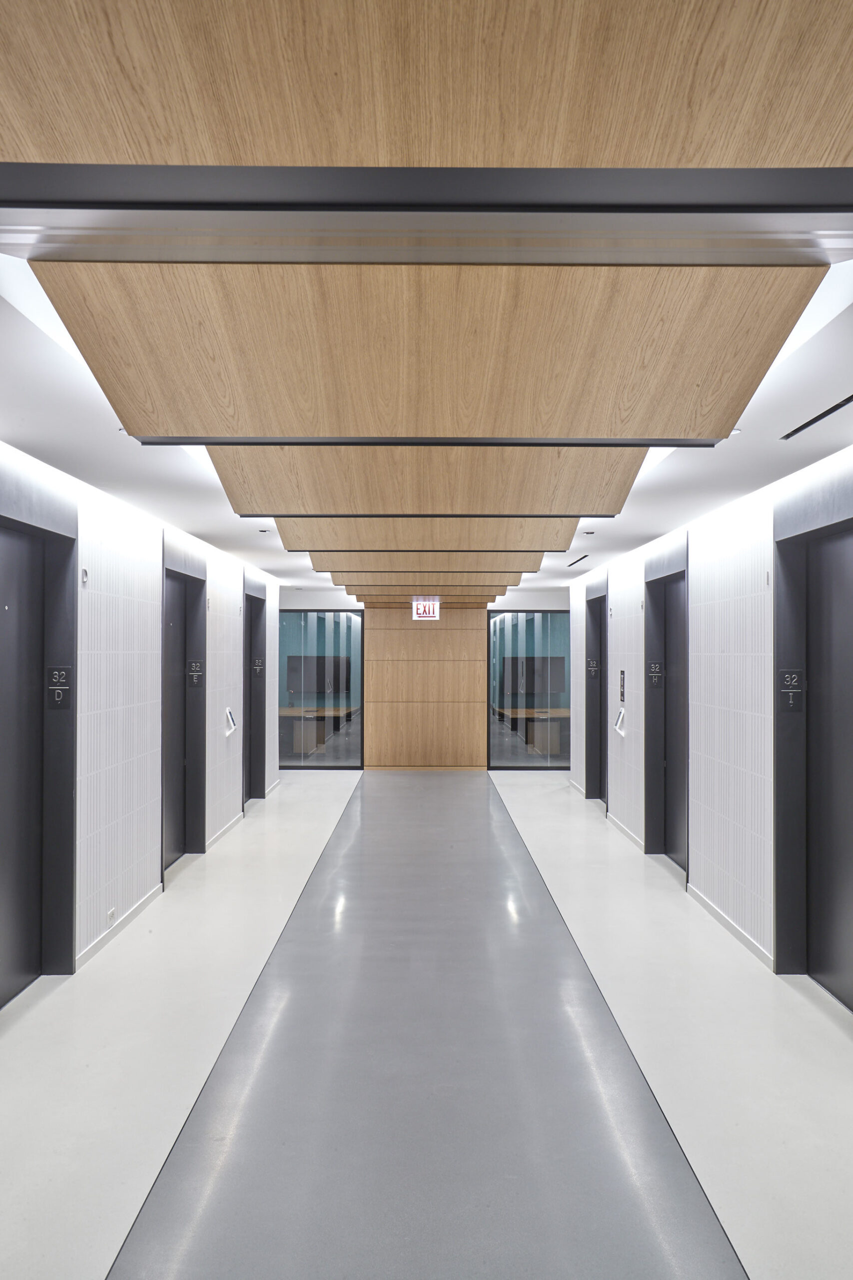 Elevator lobby, RSM.