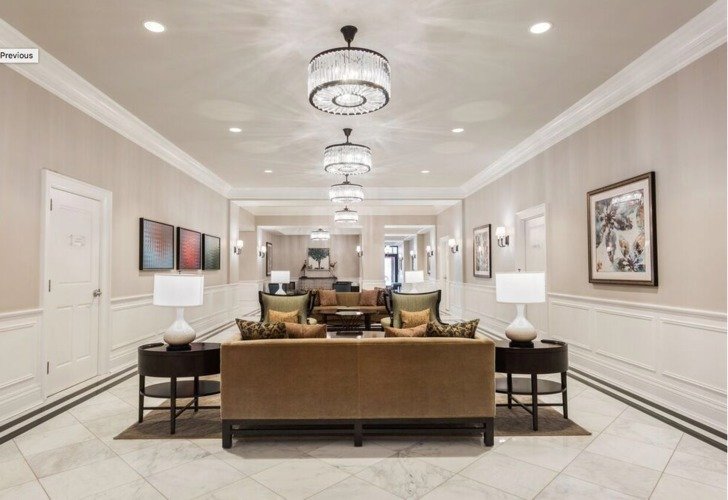 Interior view of The Merion.