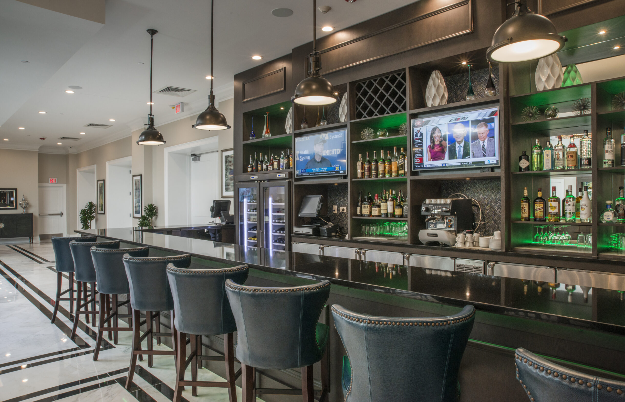 New bar within The Merion.