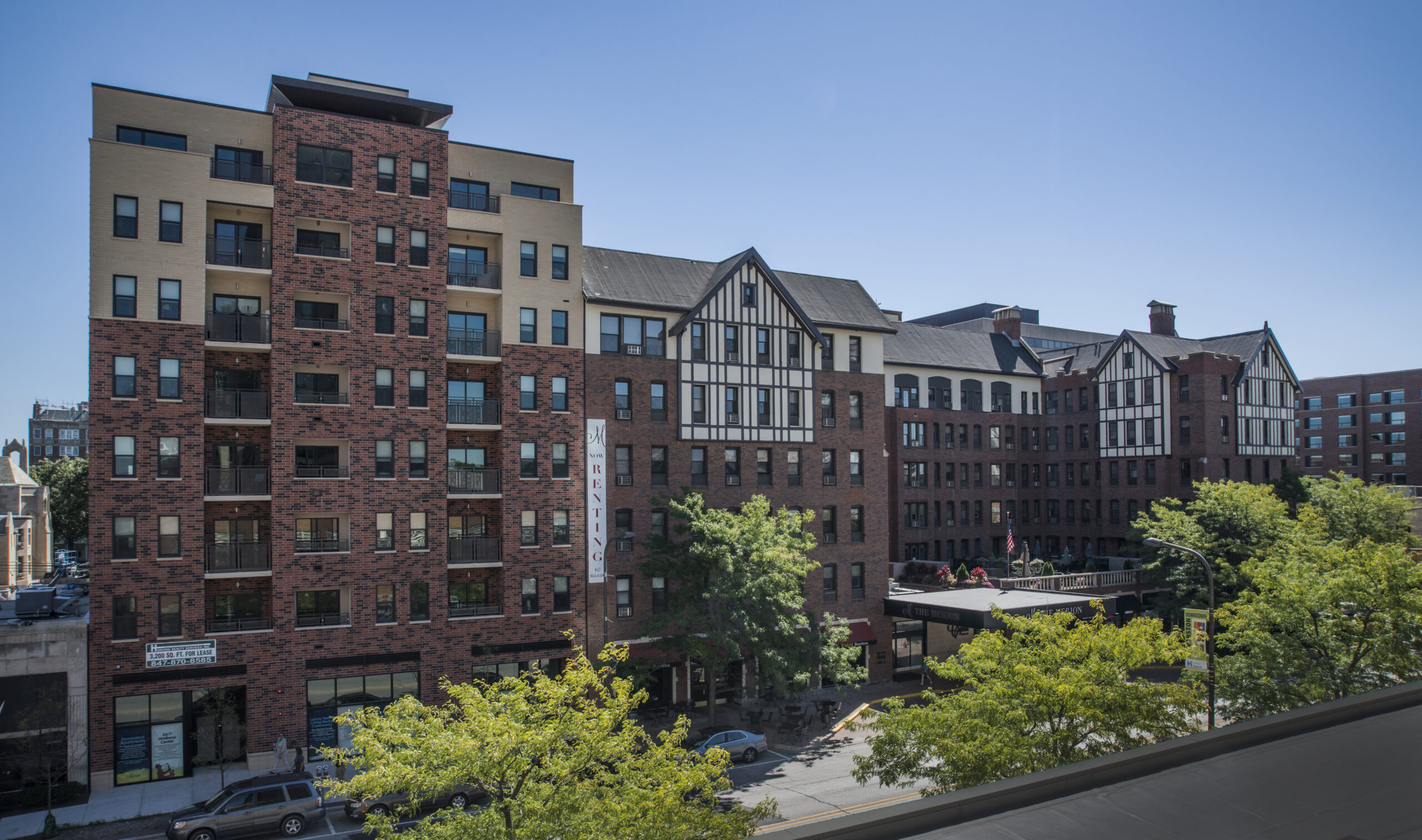 Exterior view of The Merion.