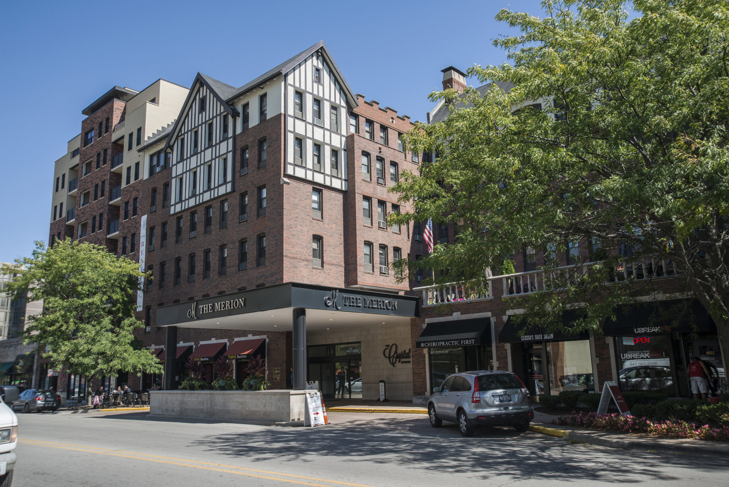 Exterior view of The Merion.