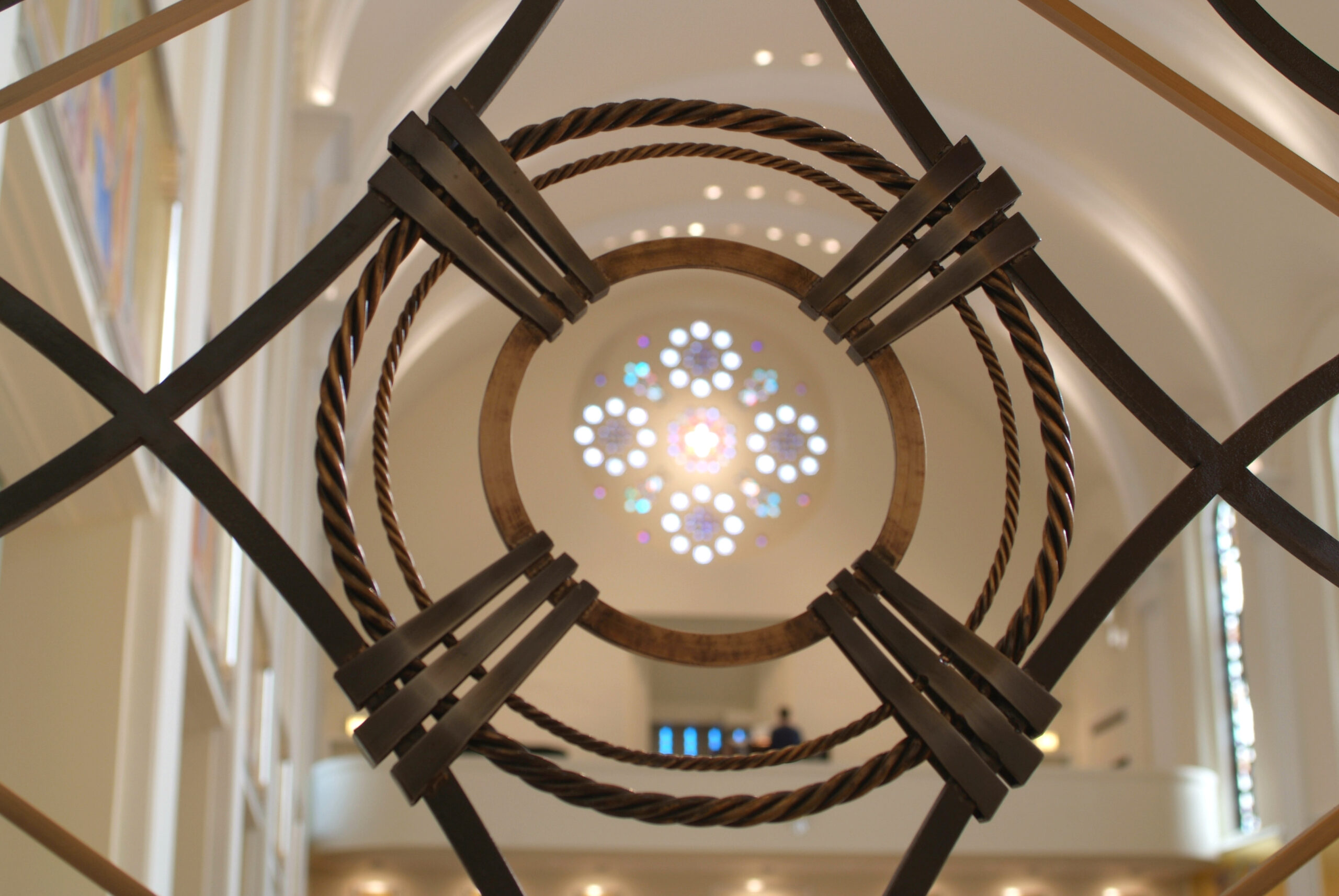 Detail shot, Loyola Academy chapel.