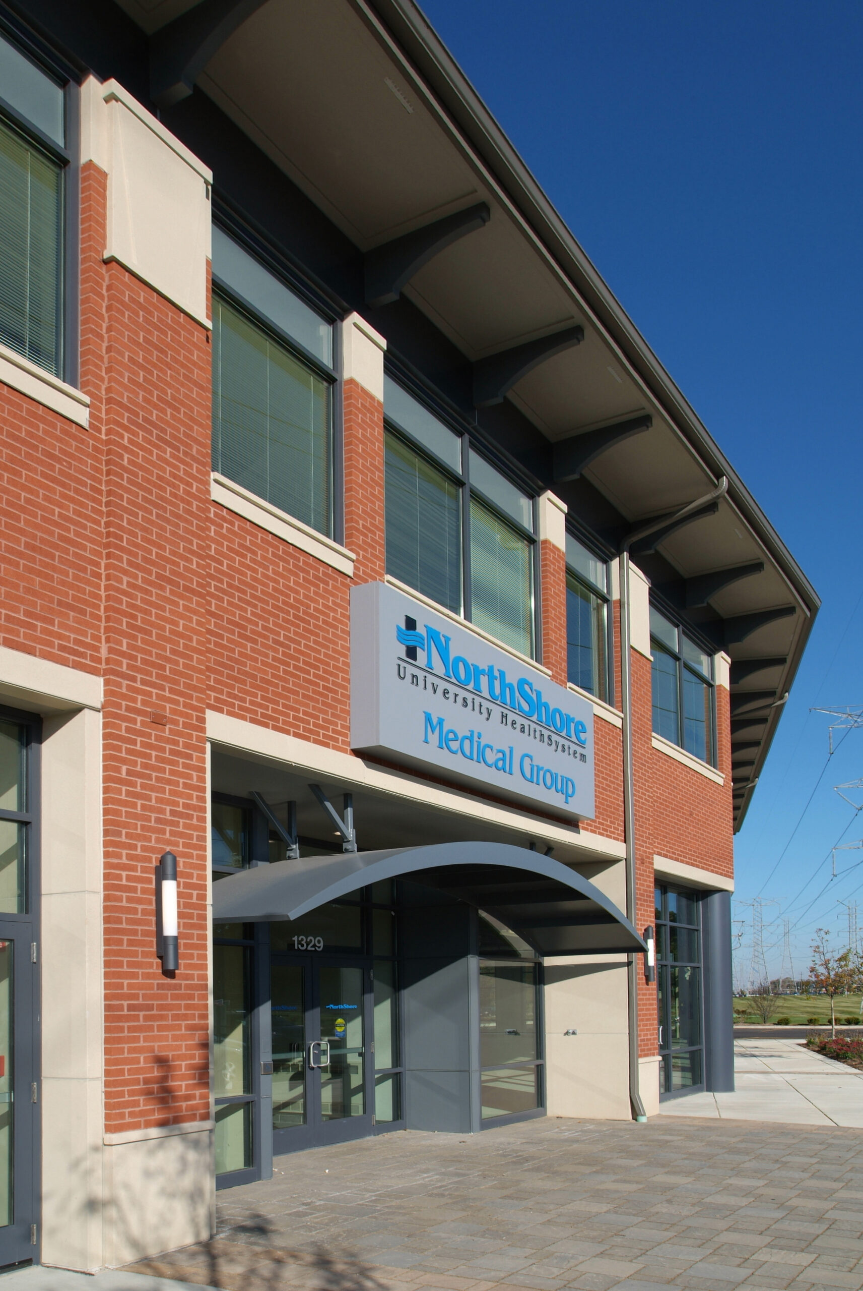 Exterior view of NorthShore Medical Group.