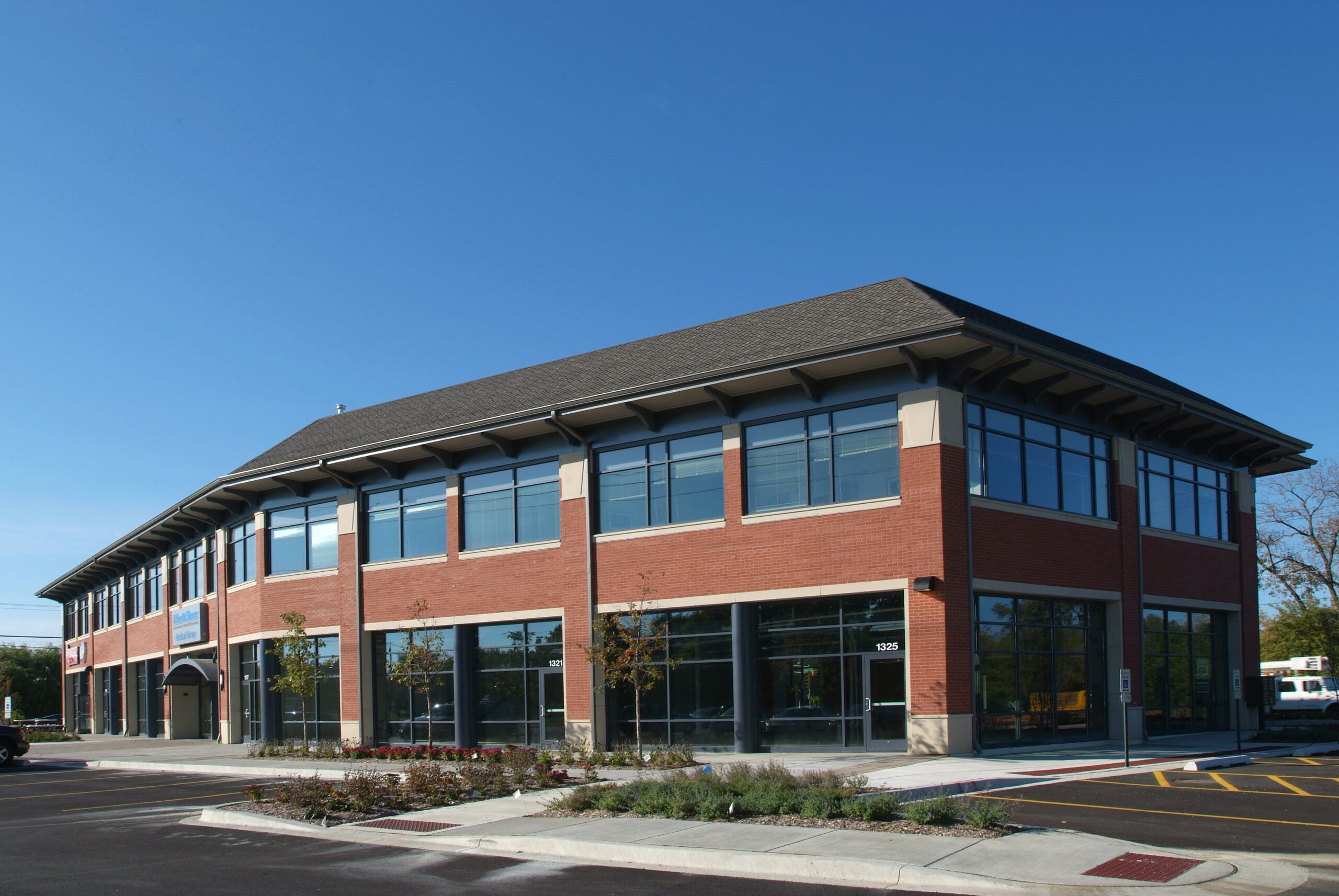 Exterior view of NorthShore Medical Group.