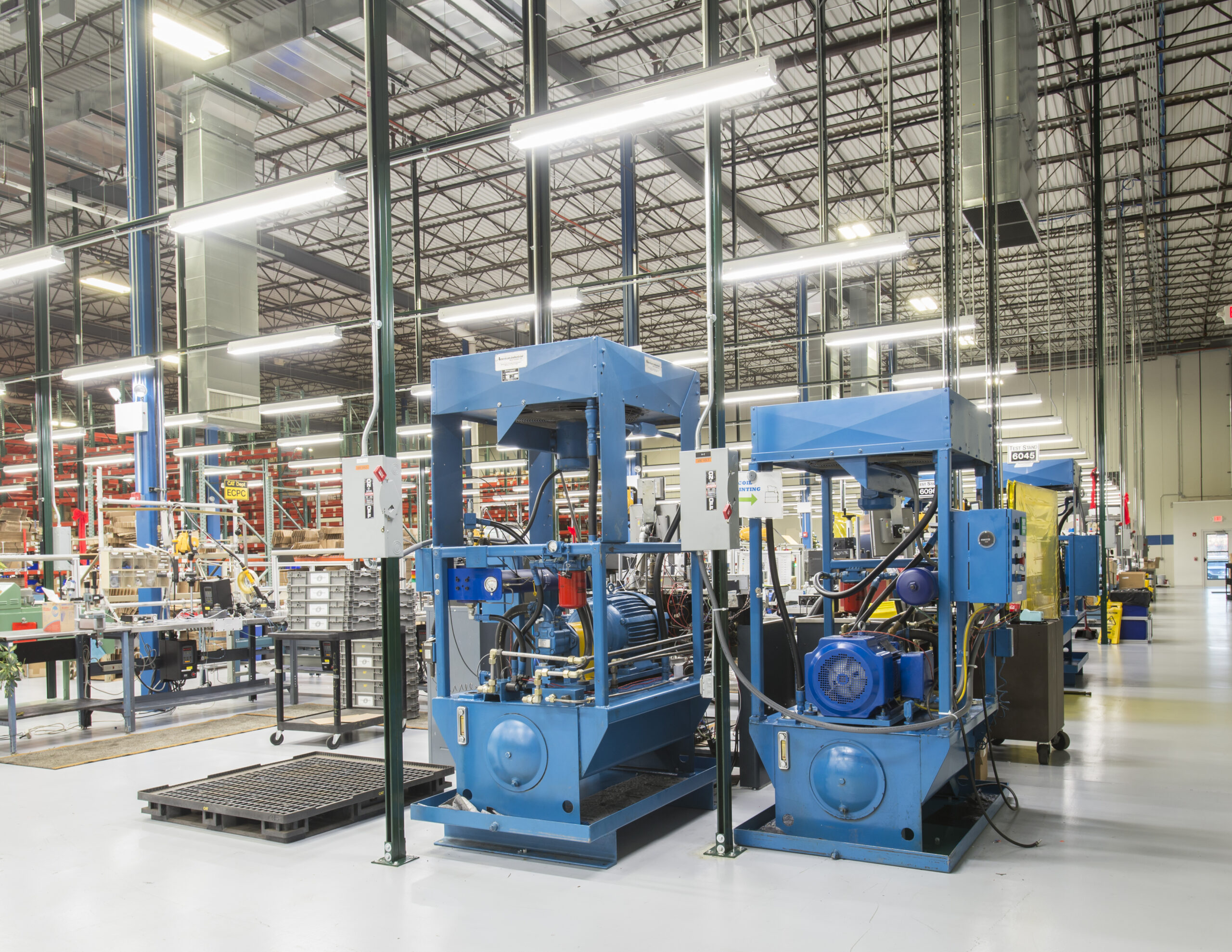 Interior view of HydraForce.