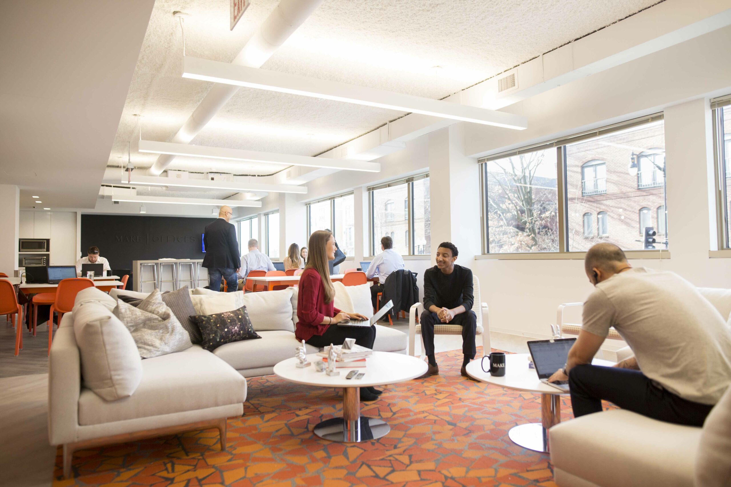 Collaboration area, MakeOffices.