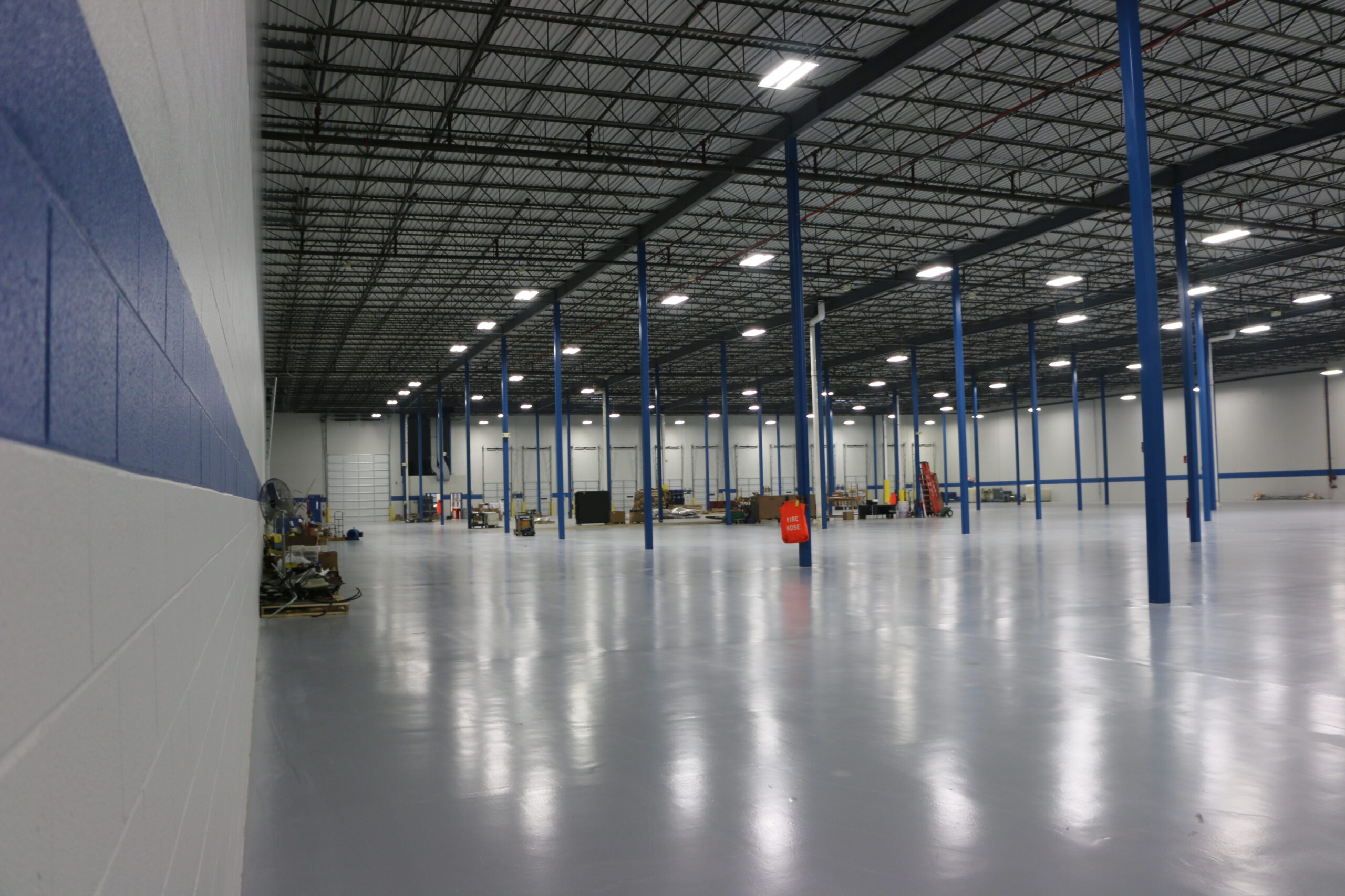 Interior floor at HydraForce.