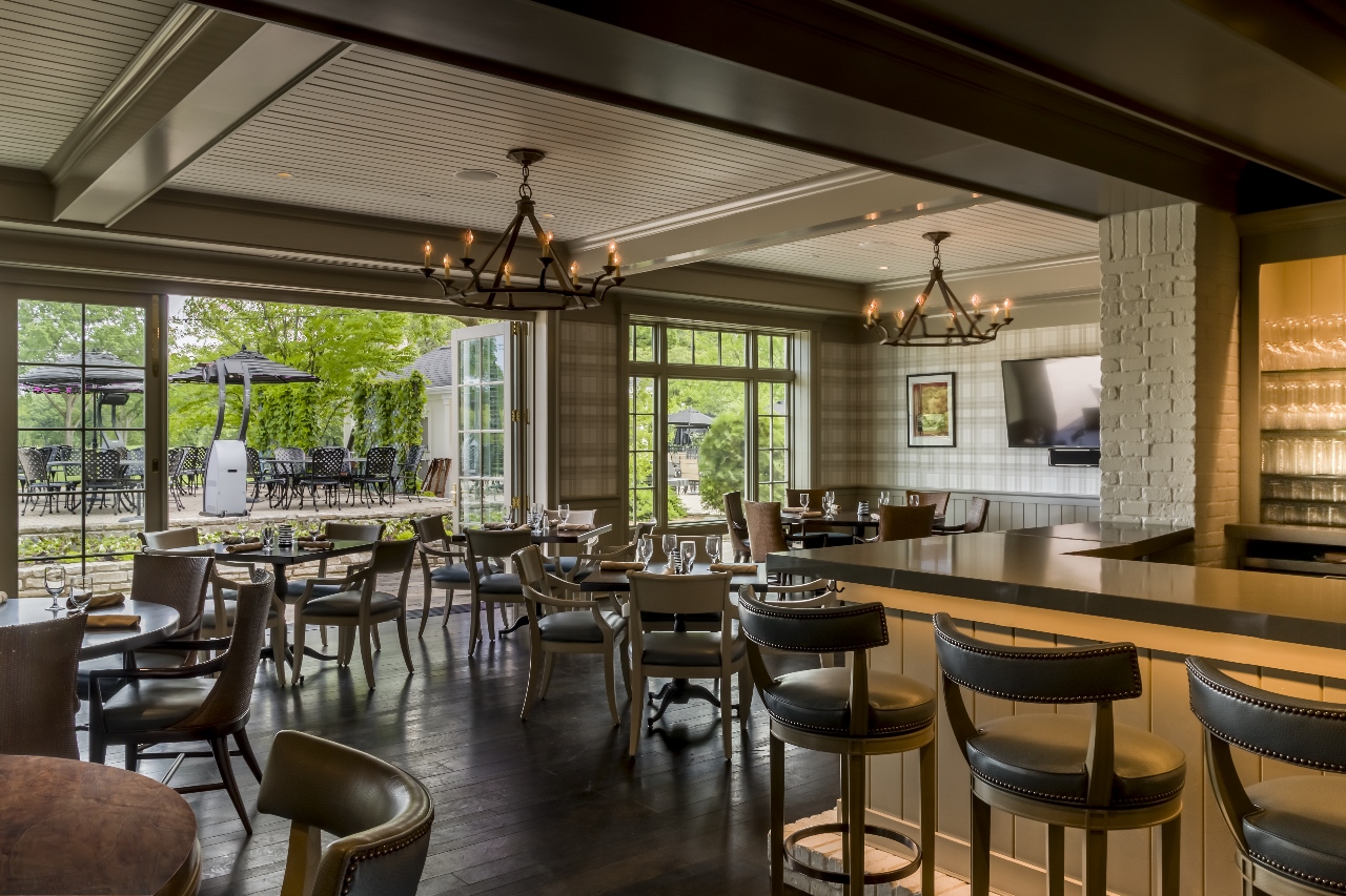 Dining area, North Shore CC.