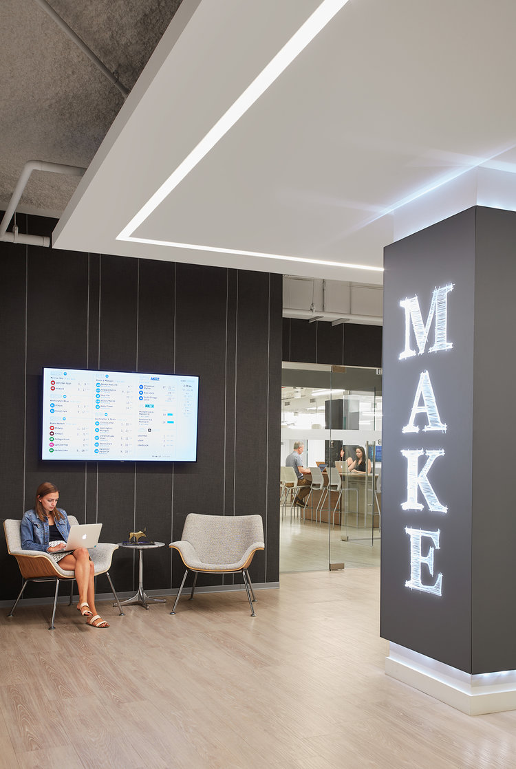 Interior view, MakeOffices.