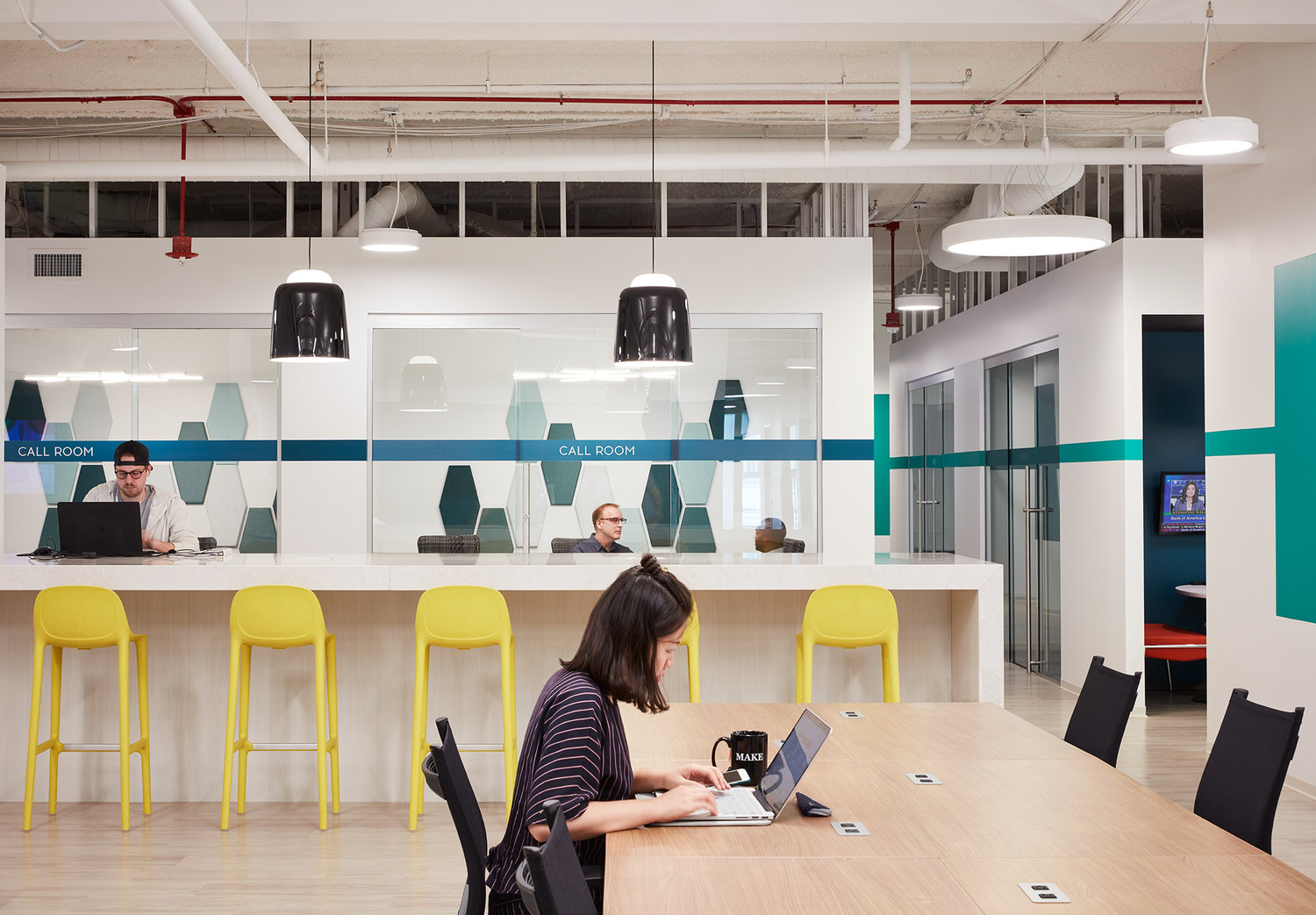 Collaboration area, MakeOffices.