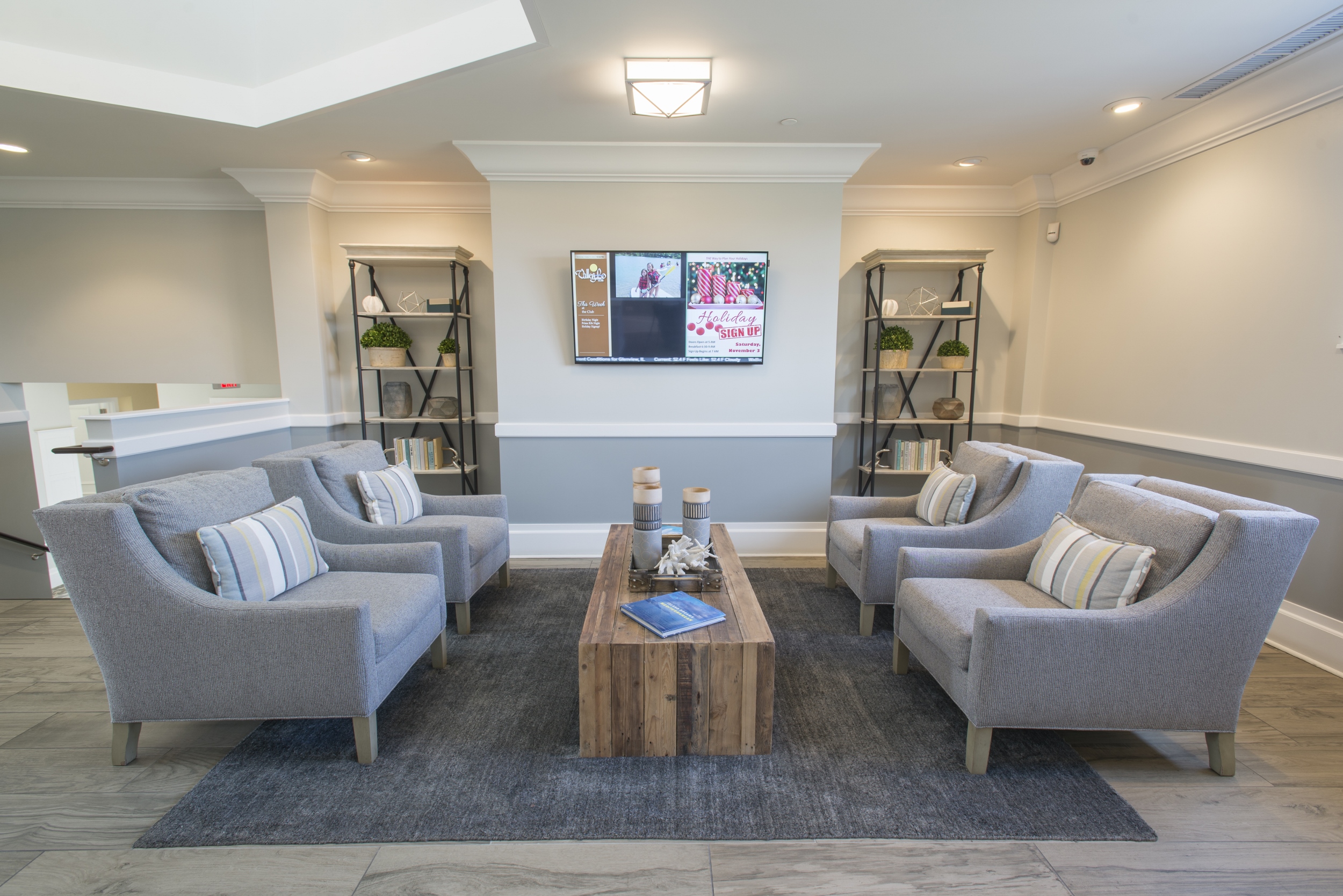 Indoor sitting area, Valley Lo.